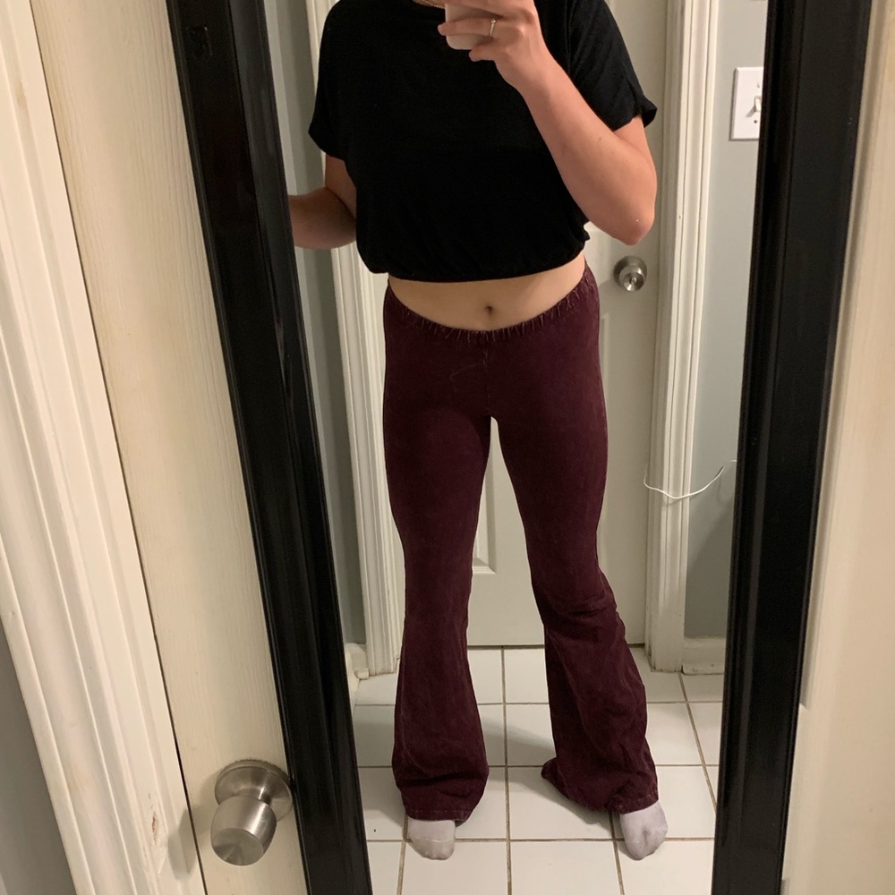 Flows Maroon Pants